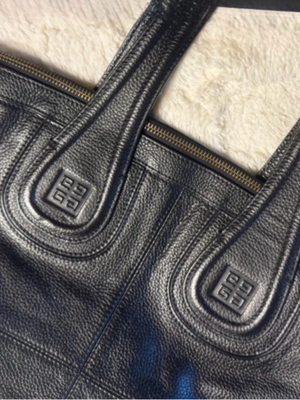 Givenchy Black Leather Tote Bag - Picture 9 of 9